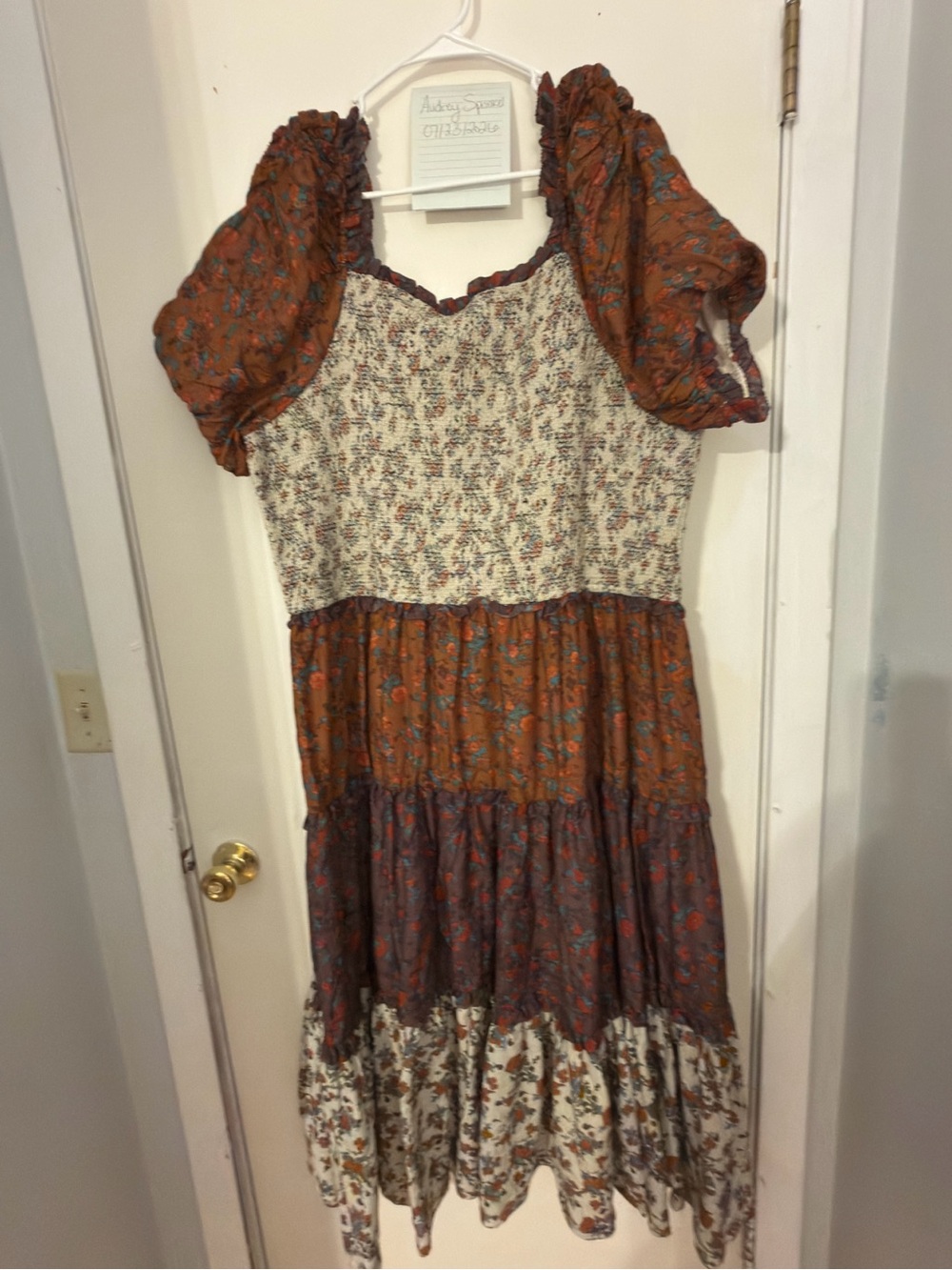 Ivy City Co. Fall Floral Emily Dress - Picture 3 of 4